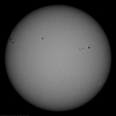 Image of Sun's photosphere