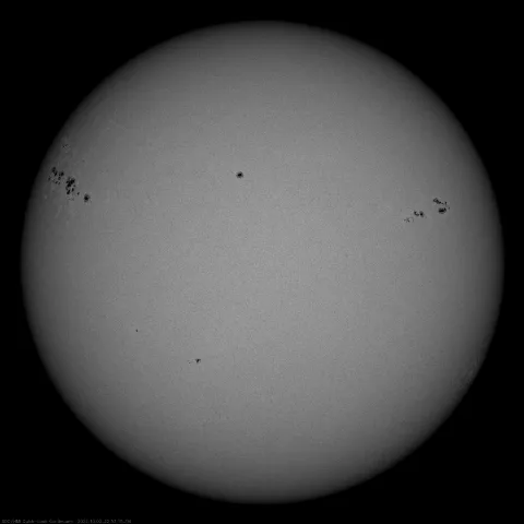 Image of Sun's photosphere