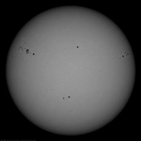 Image of Sun's photosphere