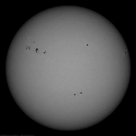 Image of Sun's photosphere