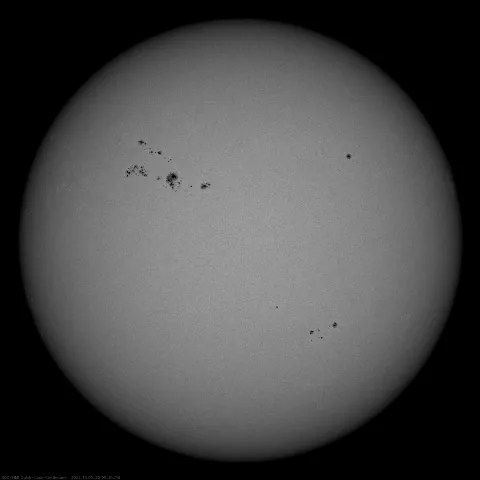 Image of Sun's photosphere