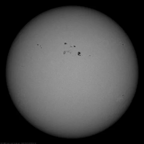 Image of Sun's photosphere