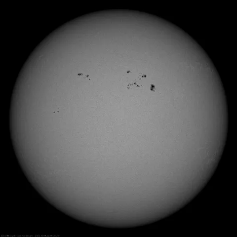 Image of Sun's photosphere