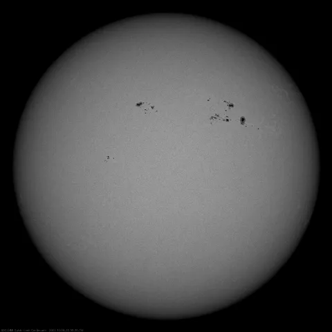 Image of Sun's photosphere