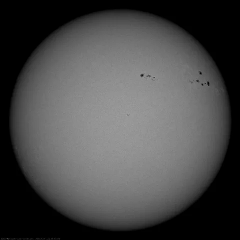 Image of Sun's photosphere