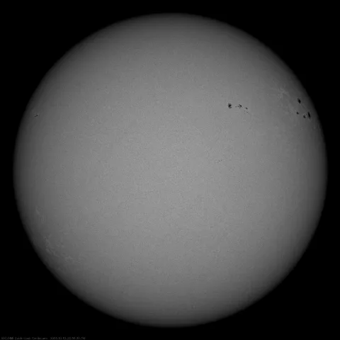 Image of Sun's photosphere