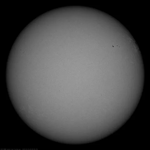 Image of Sun's photosphere