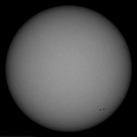 Image of Sun's photosphere