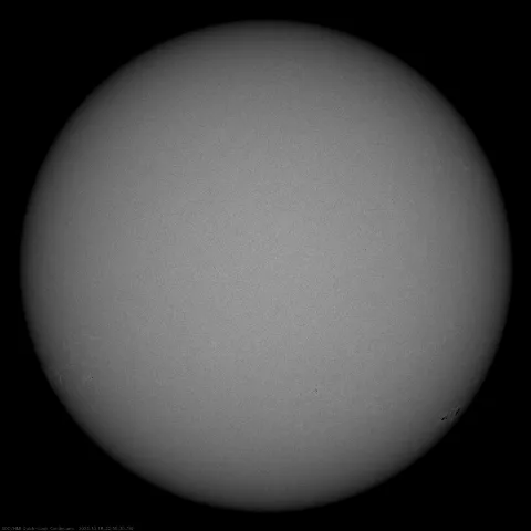 Image of Sun's photosphere