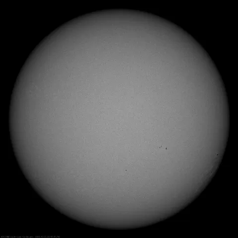 Image of Sun's photosphere