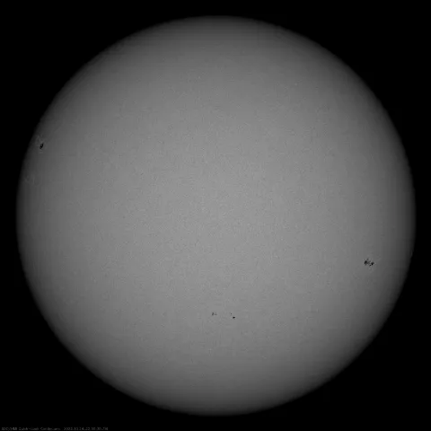 Image of Sun's photosphere