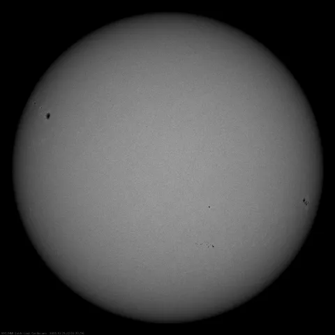 Image of Sun's photosphere