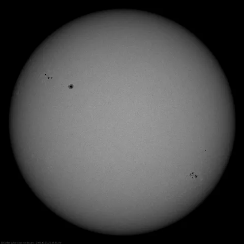 Image of Sun's photosphere