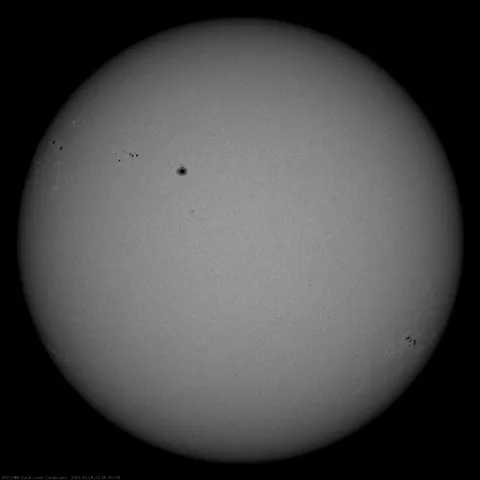 Image of Sun's photosphere