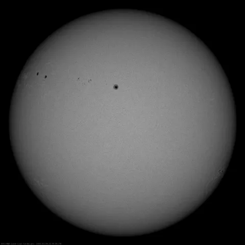 Image of Sun's photosphere