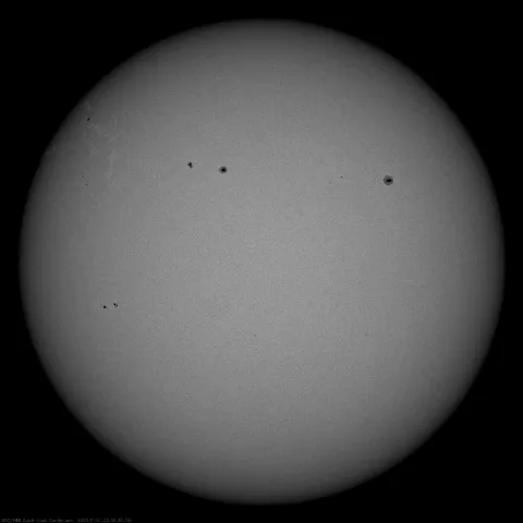 Image of Sun's photosphere