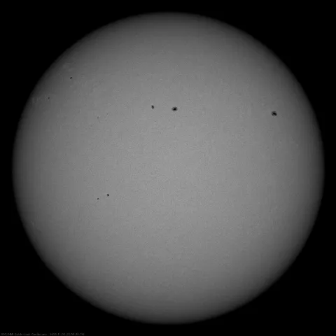 Image of Sun's photosphere