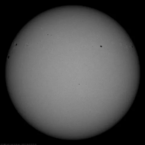 Image of Sun's photosphere