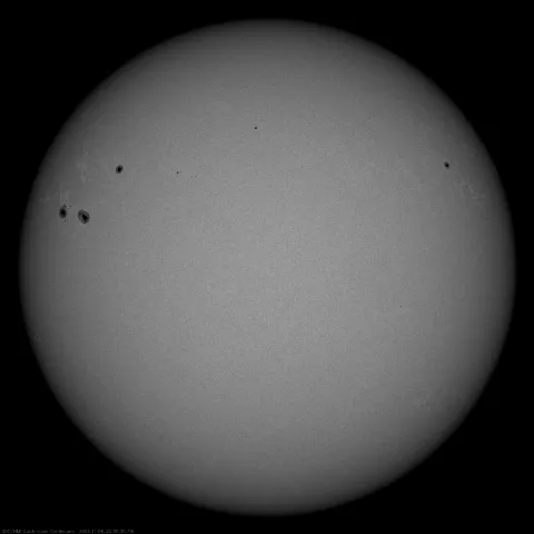 Image of Sun's photosphere