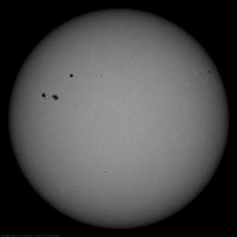 Image of Sun's photosphere