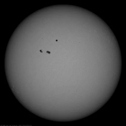 Image of Sun's photosphere