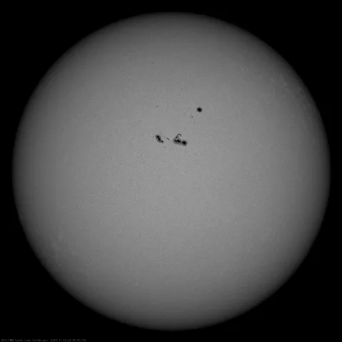 Image of Sun's photosphere