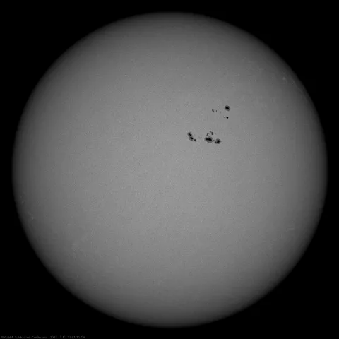 Image of Sun's photosphere