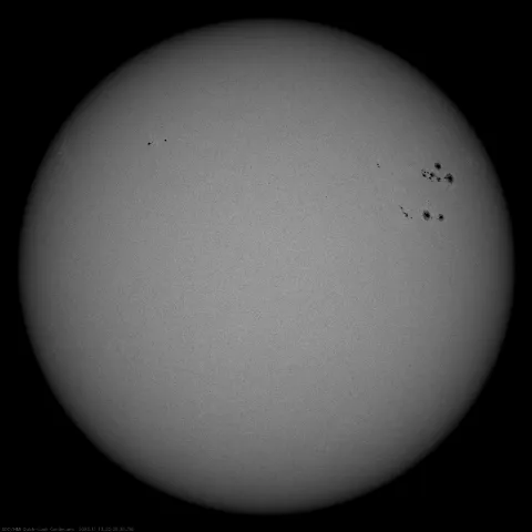 Image of Sun's photosphere