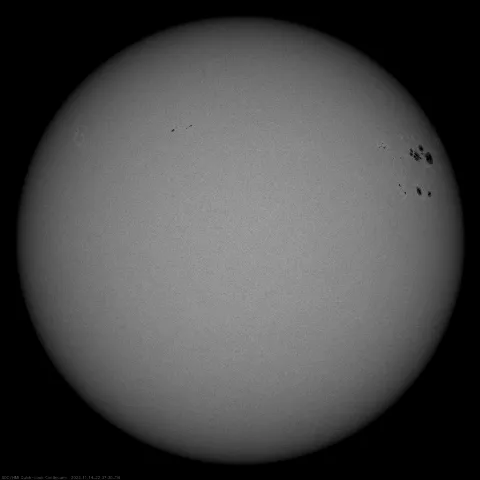 Image of Sun's photosphere