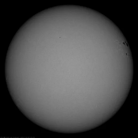 Image of Sun's photosphere