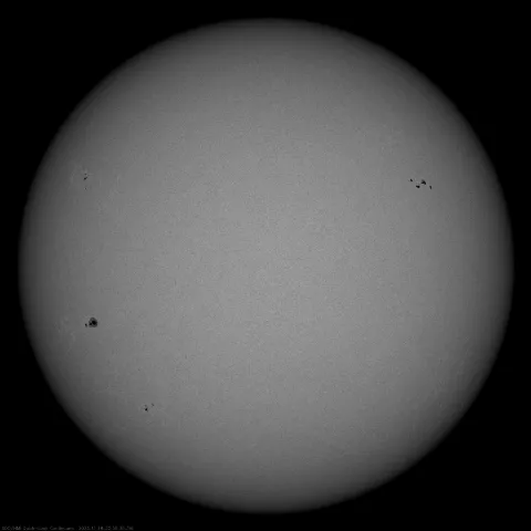 Image of Sun's photosphere