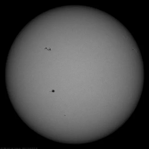 Image of Sun's photosphere