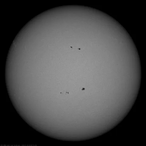 Image of Sun's photosphere