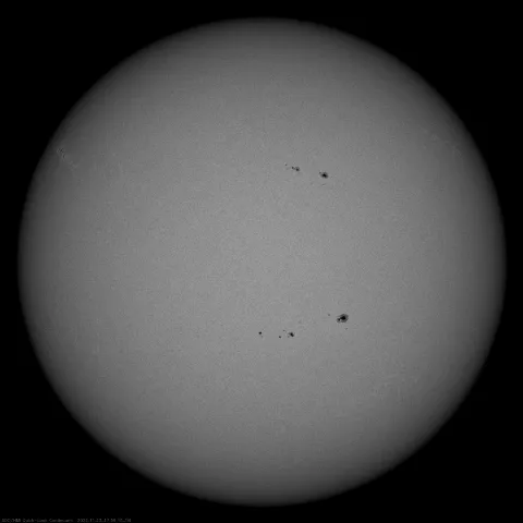 Image of Sun's photosphere