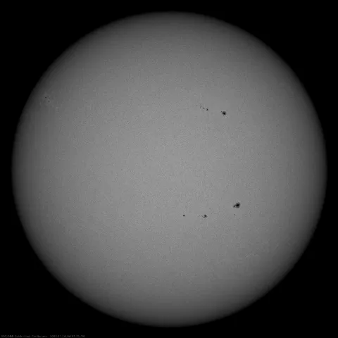 Image of Sun's photosphere