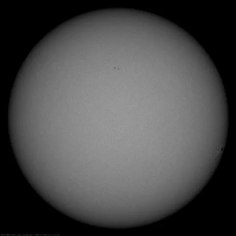 Image of Sun's photosphere