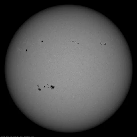 Image of Sun's photosphere