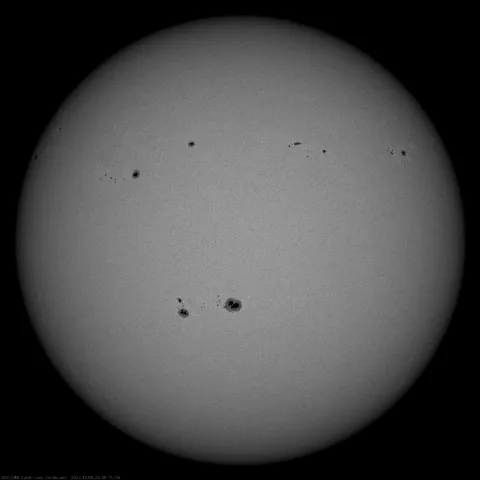 Image of Sun's photosphere