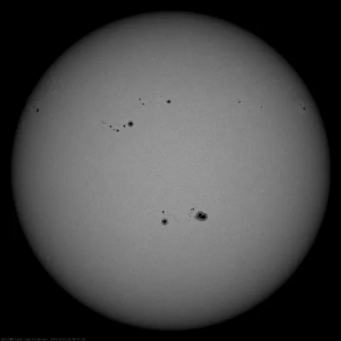 Image of Sun's photosphere