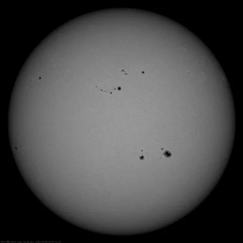 Image of Sun's photosphere