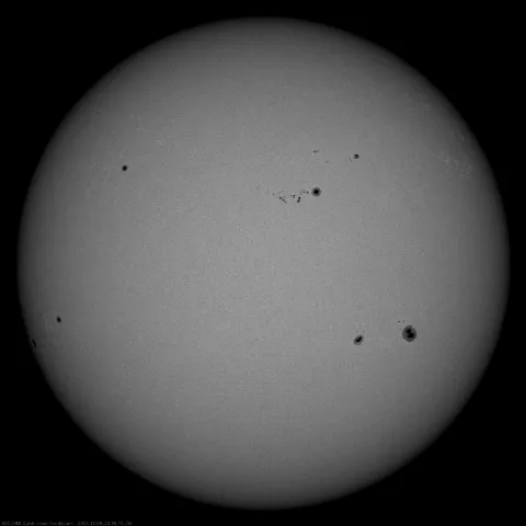 Image of Sun's photosphere