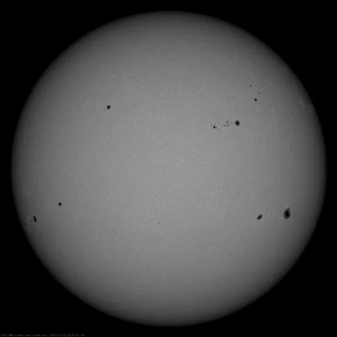 Image of Sun's photosphere