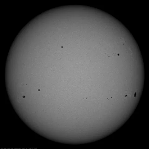 Image of Sun's photosphere