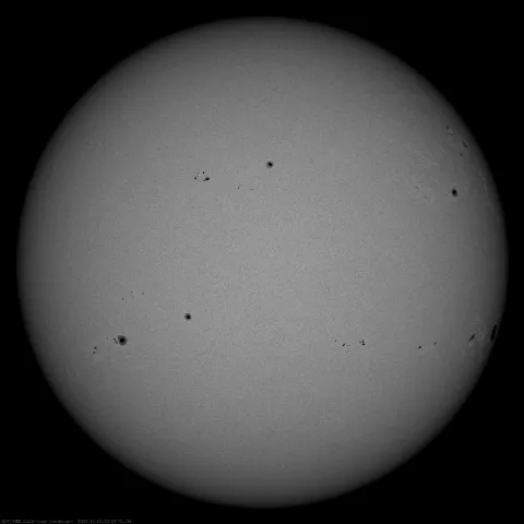 Image of Sun's photosphere