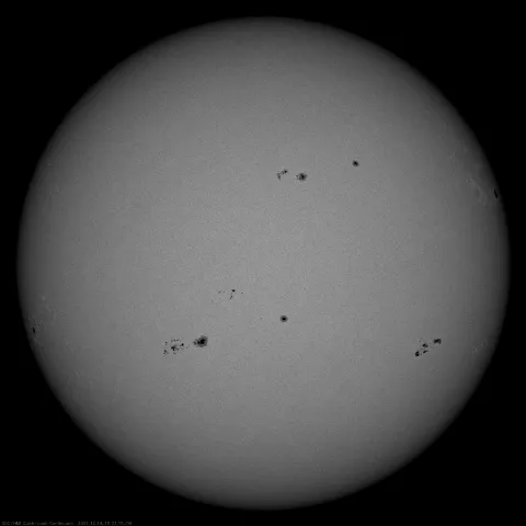 Image of Sun's photosphere