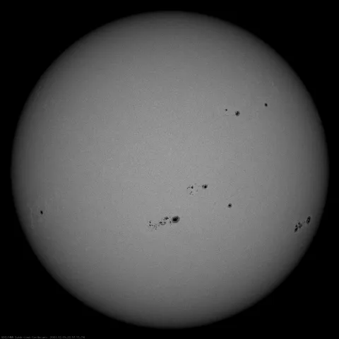 Image of Sun's photosphere