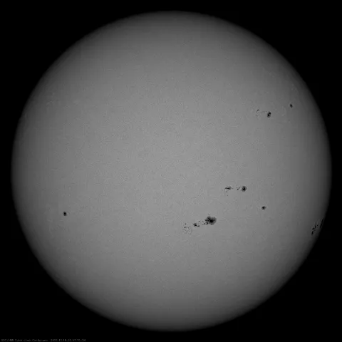 Image of Sun's photosphere