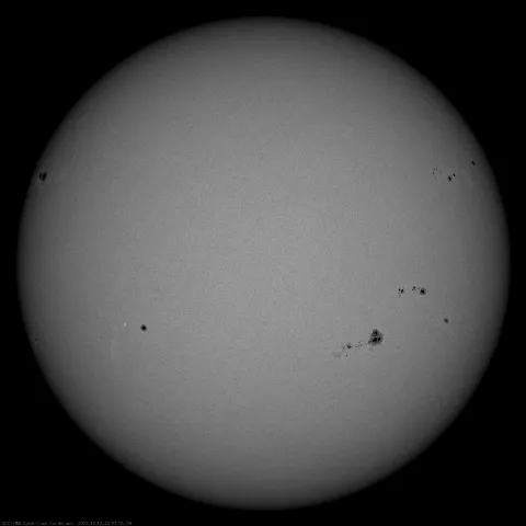 Image of Sun's photosphere