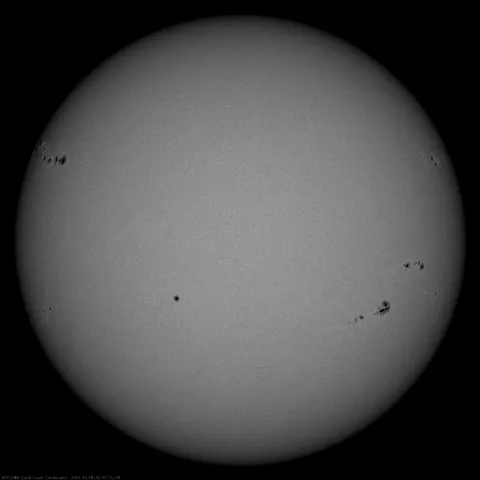 Image of Sun's photosphere