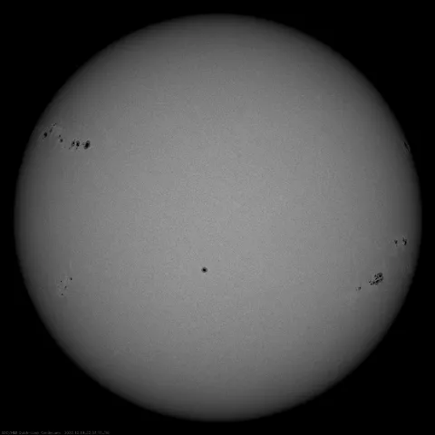 Image of Sun's photosphere